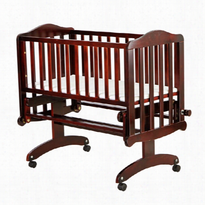 Dream Attached Me Lullaby Cradle Glider In Cherry