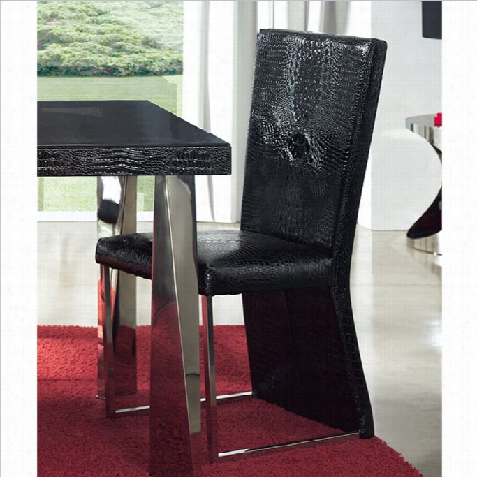 Dupen Coco Dining Chair  I Black