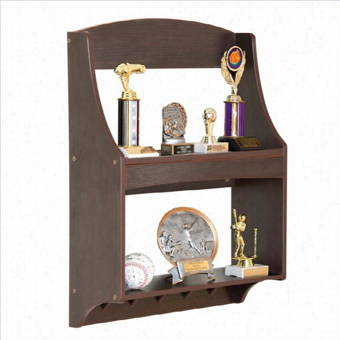 Guidecraft Expressions Trophy Rack In Espresso