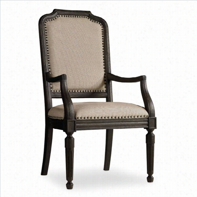 Hooker Furniture Corsica Upholsteredarm Dining Chair In Wicked