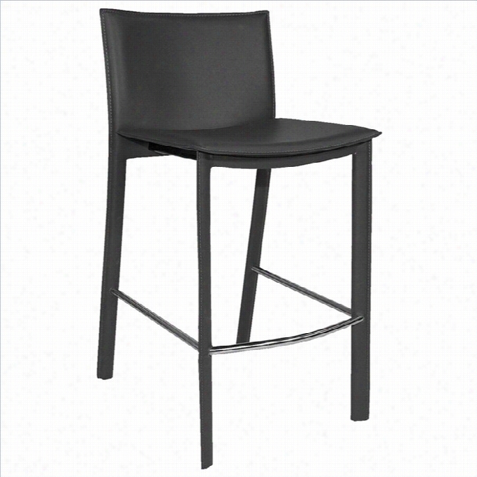 Moe's Home Co Llection Panca 23 Counter Stool In Dark Brown