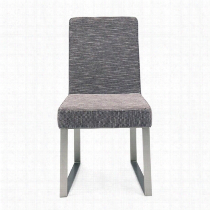 Moe's Vivo Dining Chair In Black Gry