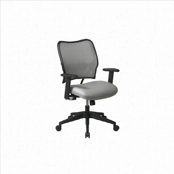 Ofice Star Space 40 Deluxeveraflex Office Chair With Fabric Seat (shadoow)