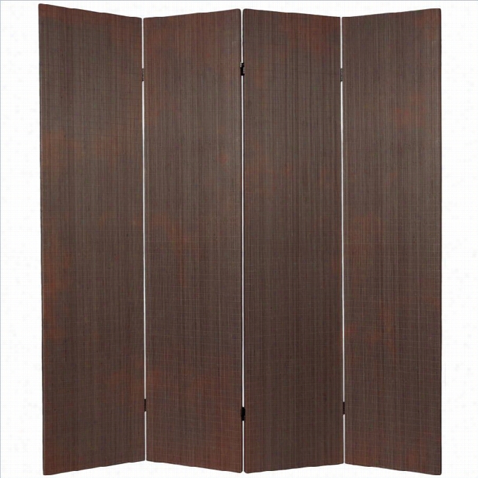 Oriental Frameless Room Divider W Ith 4 Panel In Black