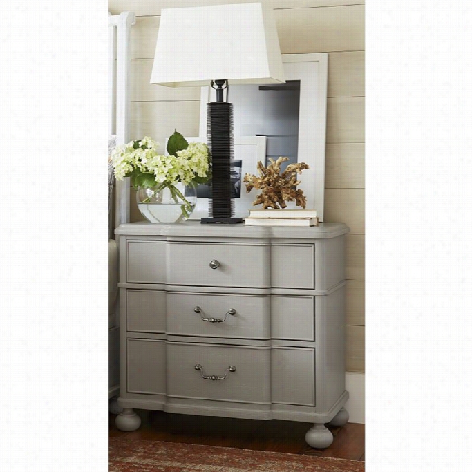 Paula Deen Home Doggwoodnightstand In Cobblestone