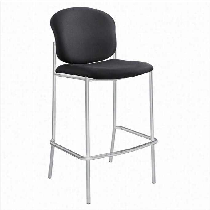 Safco Diaz 18 Bistro Stool In Bllack