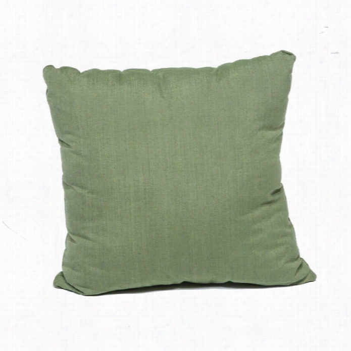 Tkc Outtdoor Throw Pillows Square In Cilantro (set Of 2)