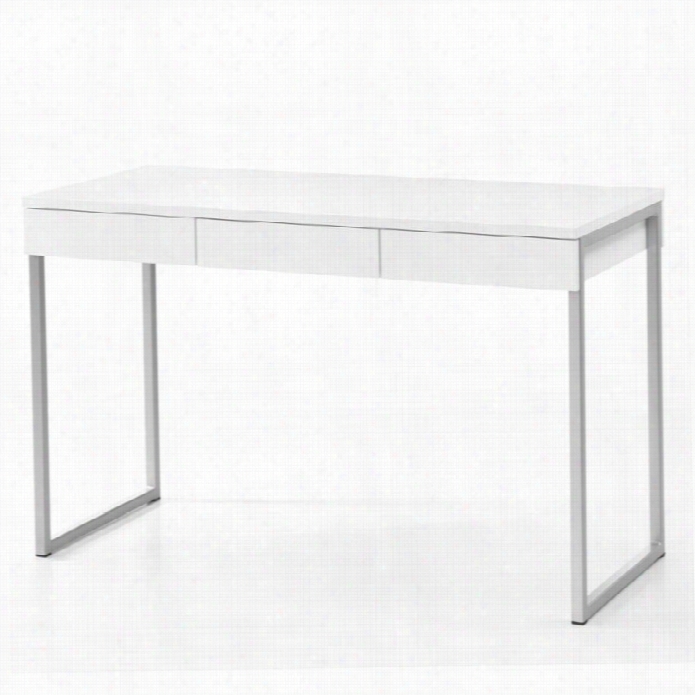 Tvilum Whitman Plus 3 Drawerr Computer Desk