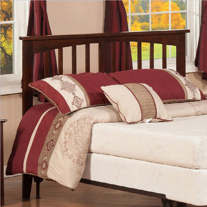 Aglantic Furniture Mission Slat Headboard In Brown-t Reach