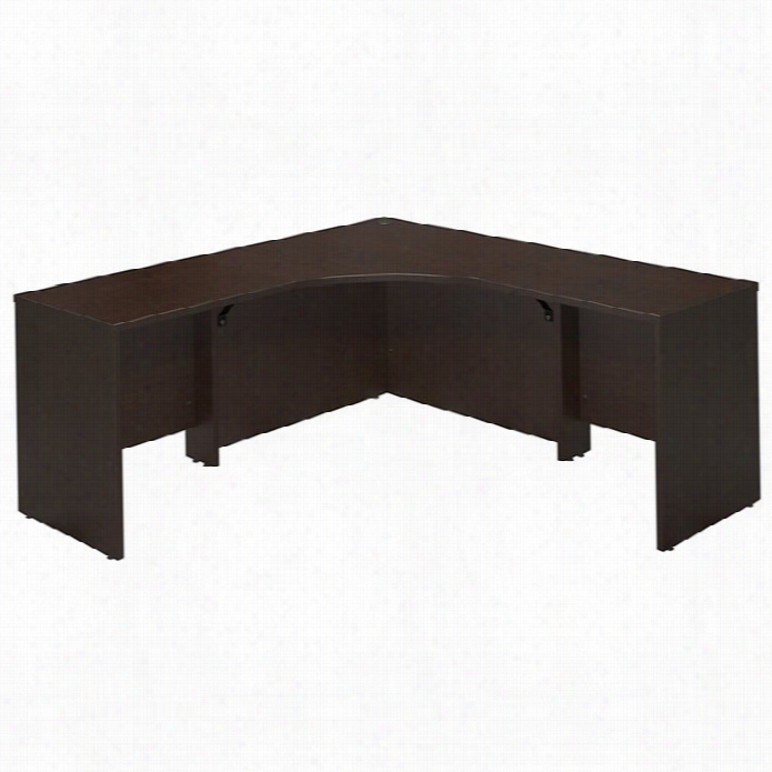 Bush Bf Series C Elite 71 L Shaped Computer Desk In Mocha Cherry