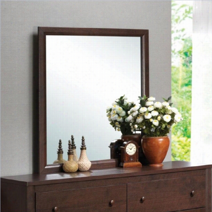 Coassterr Remington Mirror In Chery Finish