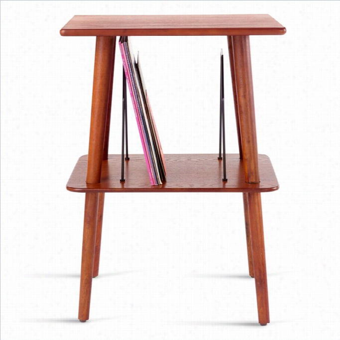 Crosley Radio Manchestr Tur Ntable Stand In Paprika