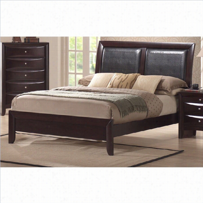 Eleents Emily Bed In Merlot-twin