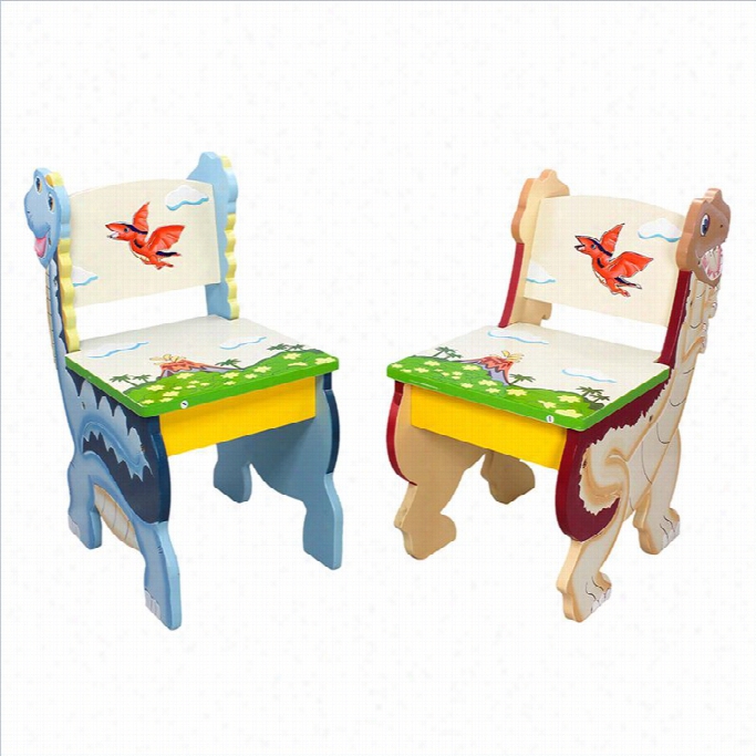 Fantasy Fields Dinosaur Kingdom Chairs (set Of 2 )