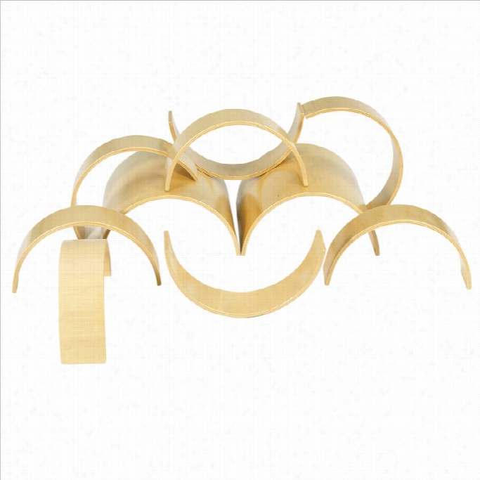 Guidecraft Birch Building Arches And Tunnels Set