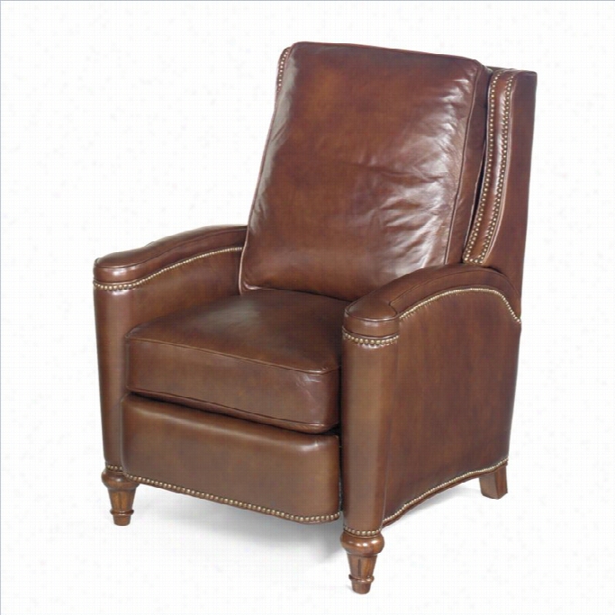 Hooker Furniture Sveen Seas Leather Recliner Chair In Valencis Arroz