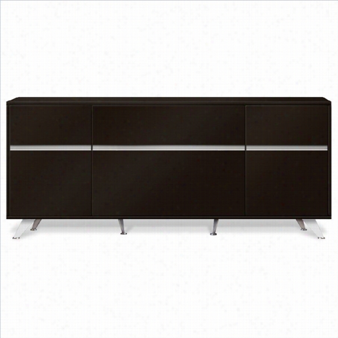 Jesper Office 300 Colllection Storzge Credenza In Espreeo