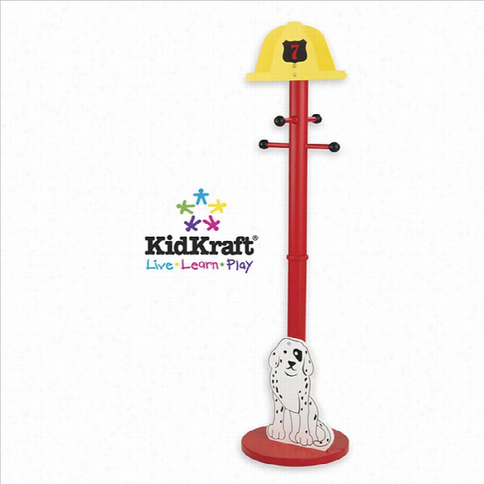 Kidkraft Firefighter Standing Coat Rack