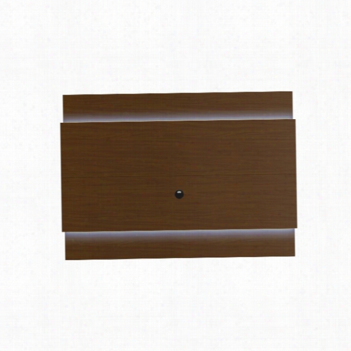 Manhattan Comfort Li Ncoln 1.9 Series 77 Tv Panel In Nut Brown