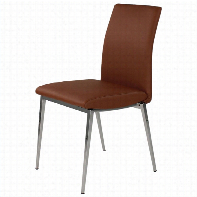 Moe's Moron Dining Chair In Brown