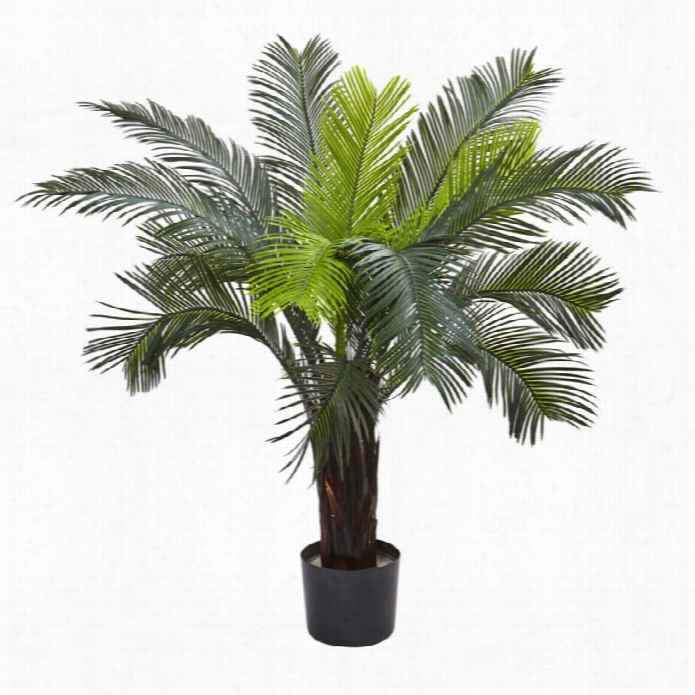 Nearly Natural 3' Cycas Tree Uv Resistant (indoor-outdoor)