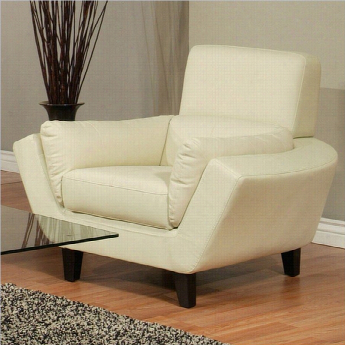 Pastel Furniture New Zealand Upholstered Club Chair  In Ivory