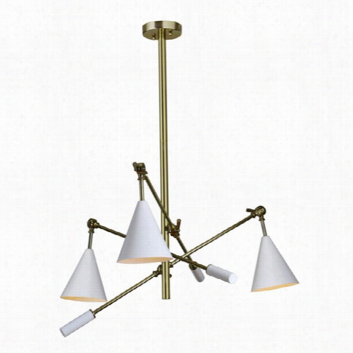 Renwil Frisket Ceiling Fixture In Gold