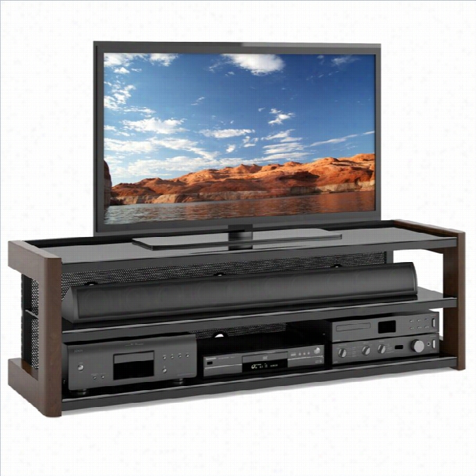 Sonax B Ycorliving Mi Lan 60 Glass Tv Stand In Dark Espresso