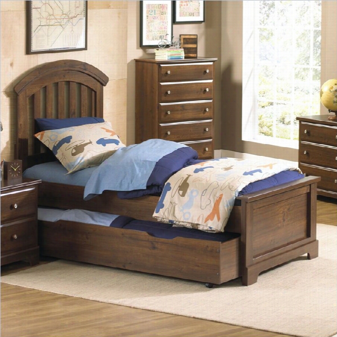 Standard Furniture Parker Bed In Cherry Finish