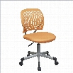 Office Star OSP Designs Seating SpaceFlex Task Office Chair in Orange