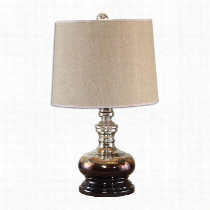 Uttermost Cas Orzo Mercury Glass Table Lamp