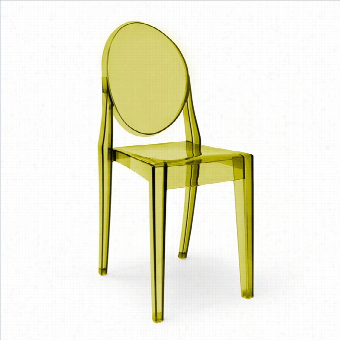 Aeon Furniturespectwr Dining Chair In Rtanslucent Greeen (offer For Sale Of 2)