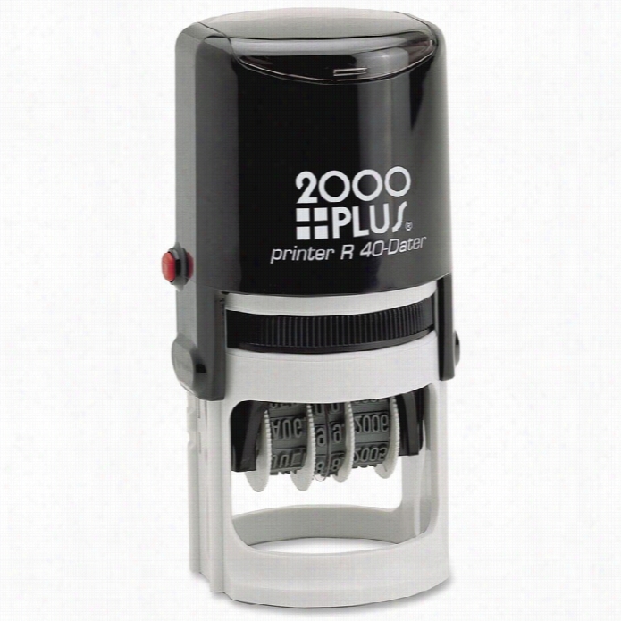 Cosco 2000 Plu Sself-inking Daate And Time Stamp