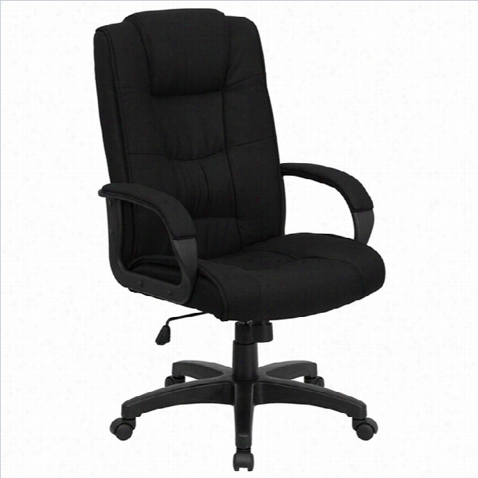 Flash Furniture High Back Executive Office Chair In Black