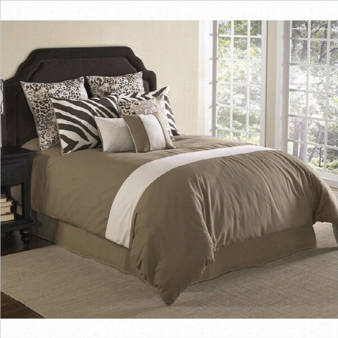 High Desert 9 Or 1- Piece Comforter Set In Tan  Ad Ivory-9 Piece Queen