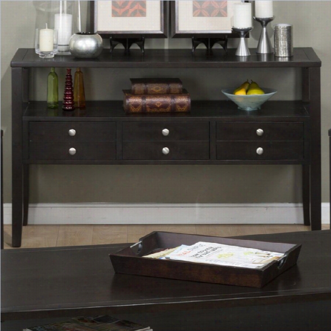 Jofrann 975 Seriea Sofa Table In Hamilton Espresso