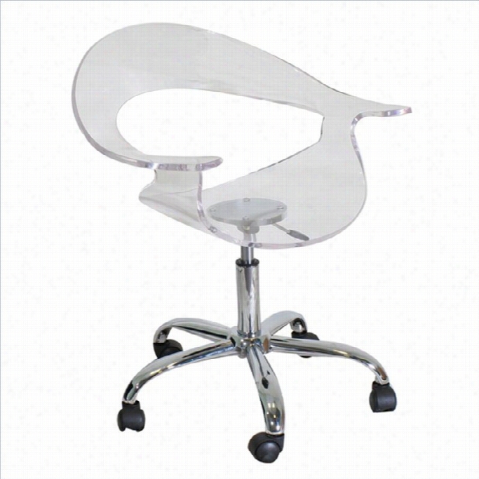 Lumisource Rumor Office Chair In Clear