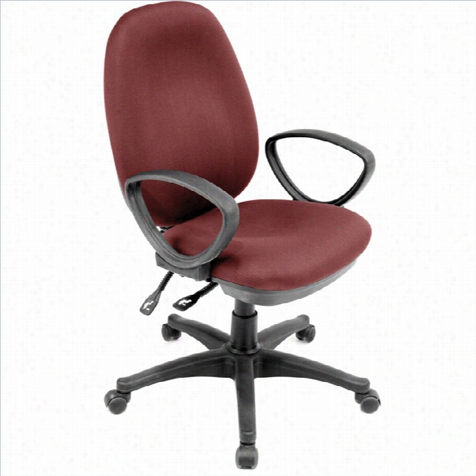 Regency Momentum Task Office Chair Im Burgundy