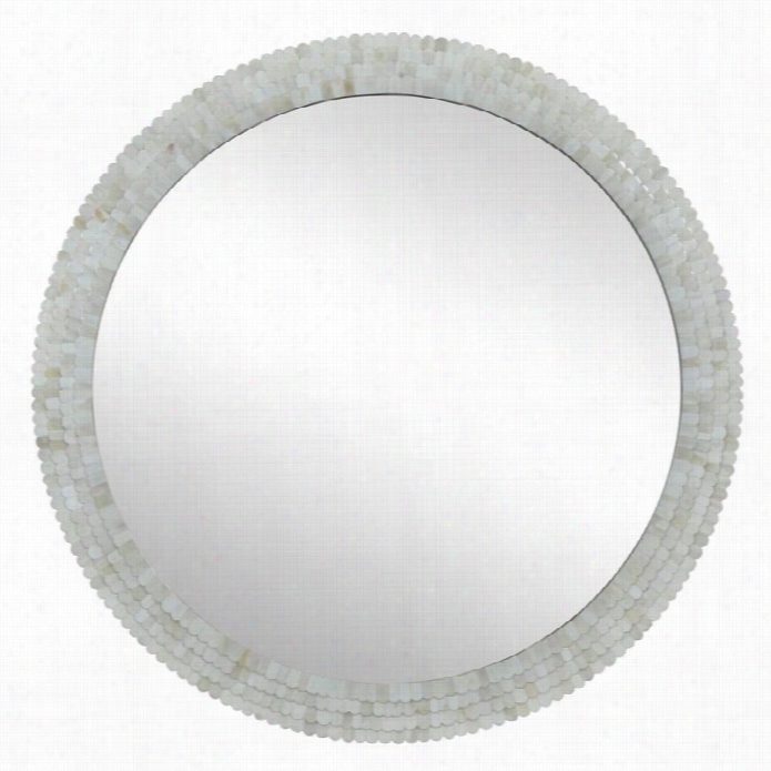 Renwil Inca Mirror In Cream Shoot Out