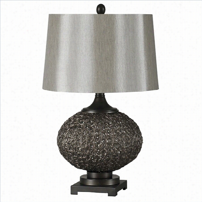 Renwil Suez Table Lamp In Rich Brass