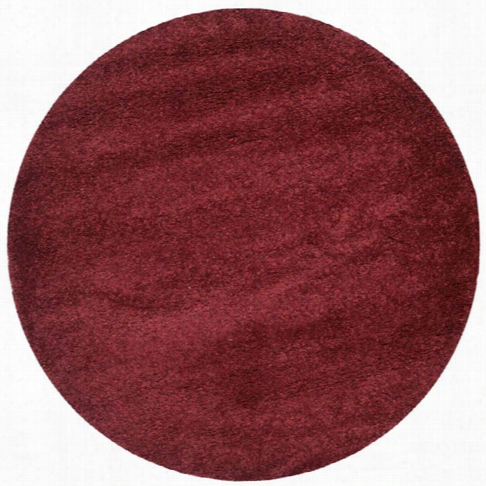 Safavieh California Shag Maroon Shag Rug - Orund 4'