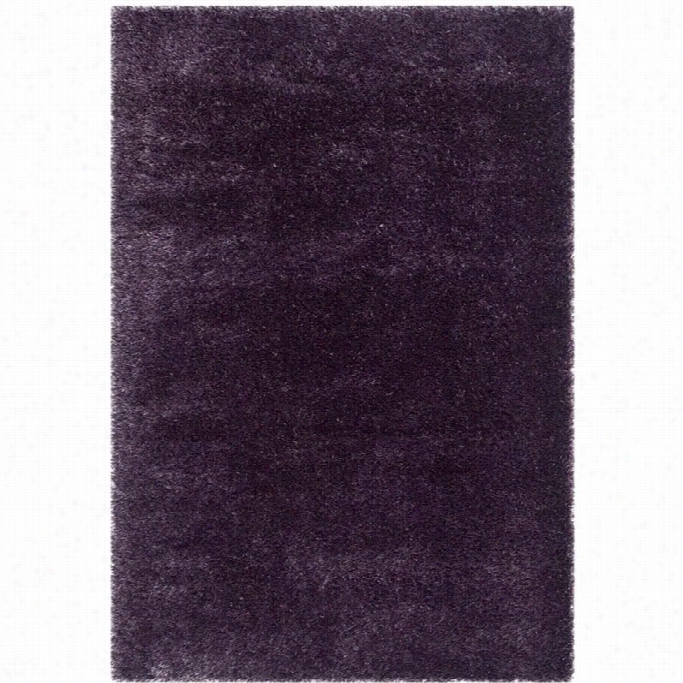 Safavieh Charlotte Shag Lavander Shag Rug - 4' X 6'