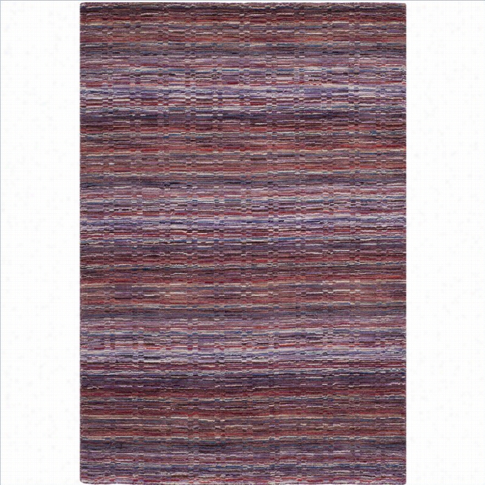 Safavieh Himalay Rectngle Rug In Purple / Multi-4' X 6'