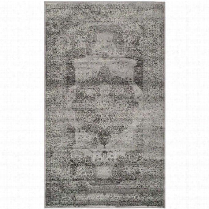 Safavieh Vintage Grey Traditional Rug - 3' X 5'