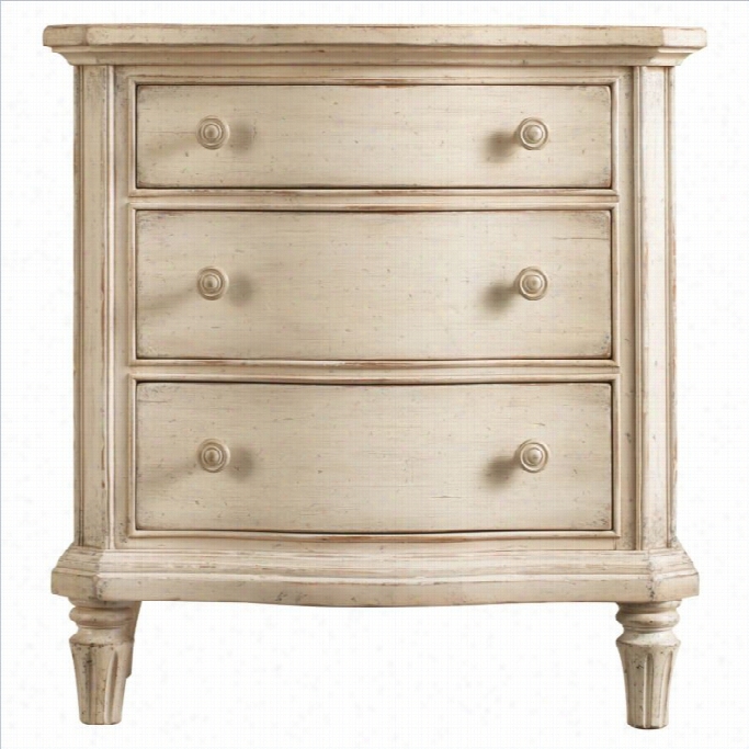 Stanley Furniture European Cottage Night Stand In Vintage White