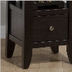 Jofran Marlon Round End Table in Wenge