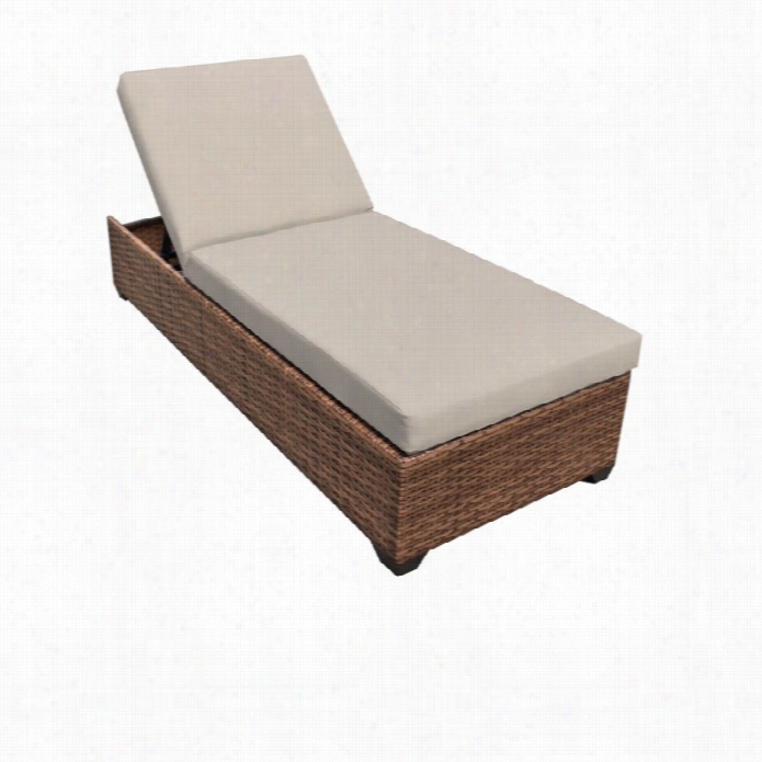 Tkc Laguna Wjcker Patio Loungse In Beie