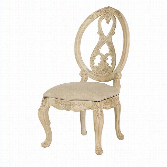 American Drew Jessica Mcclintock The Boutique Dining Chair In White Veil