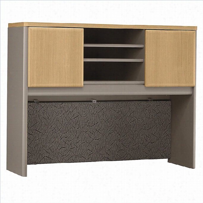 Bush Bbf Series A 48w Hutch In Kindle Oak