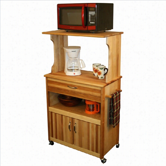 Catskill Craftsmen Microwave Cart